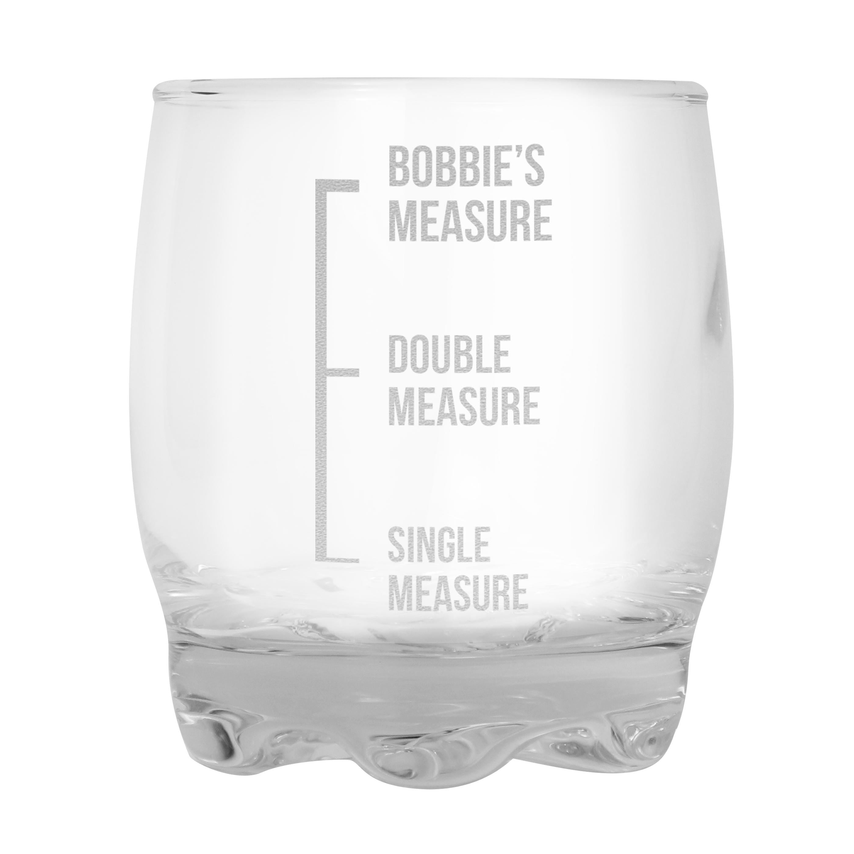 Personalised Measures Tumbler | Birthday Gift | Fathers Day Gift