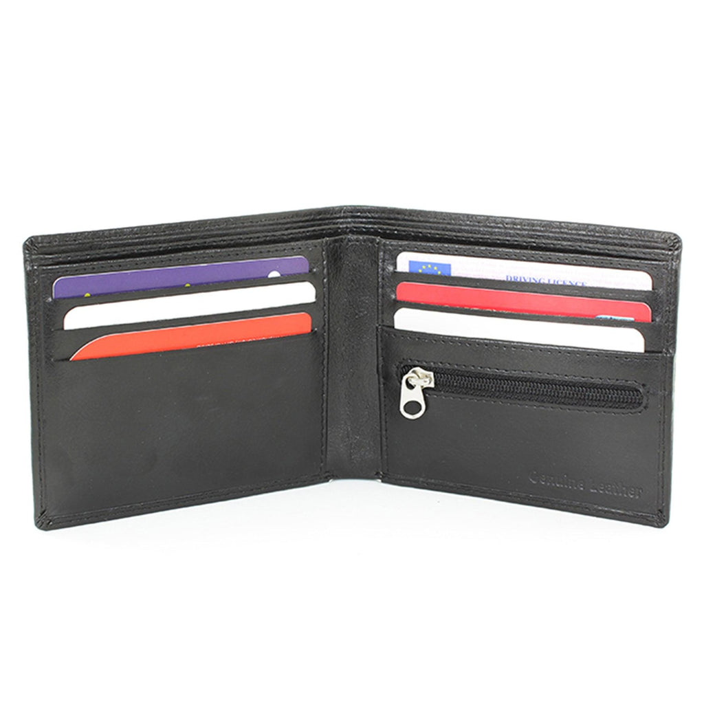 Personalised Top Hat Leather Wallet - Inspired Creative Gifts
