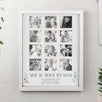 Personalised Wedding White Multi Photo Frame - Inspired Creative Gifts