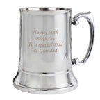 Personalised Stainless Steel Tankard - Inspired Creative Gifts