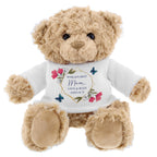 Personalised Geometric Floral Teddy Bear - Inspired Creative Gifts
