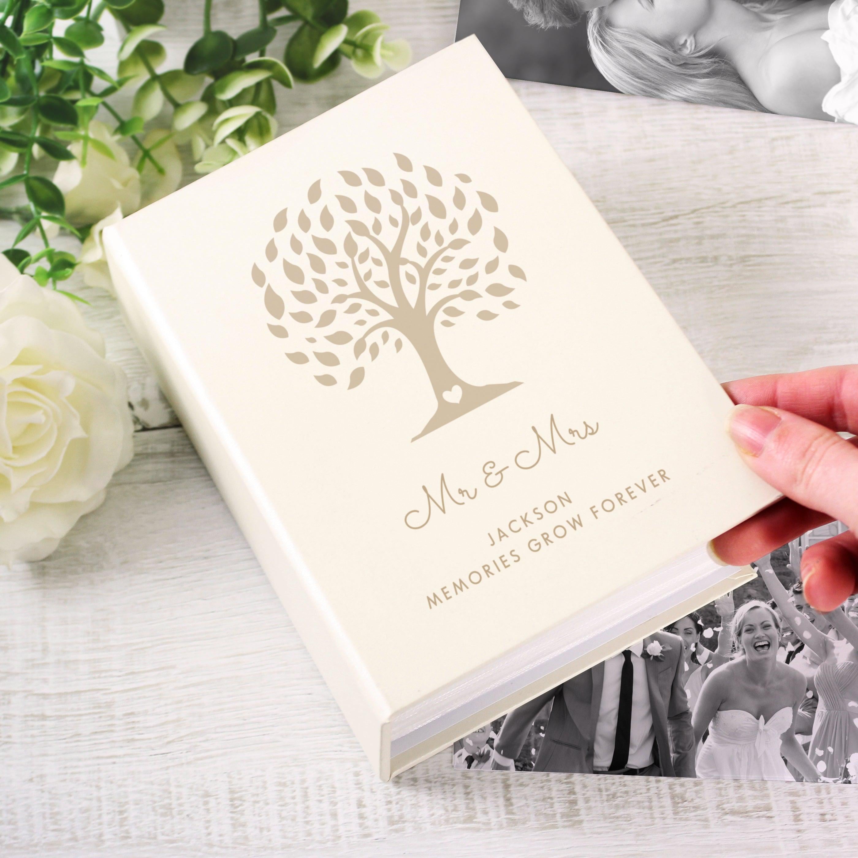 Personalised Family Tree 6x4 Photo Album with Sleeves - Inspired Creative Gifts