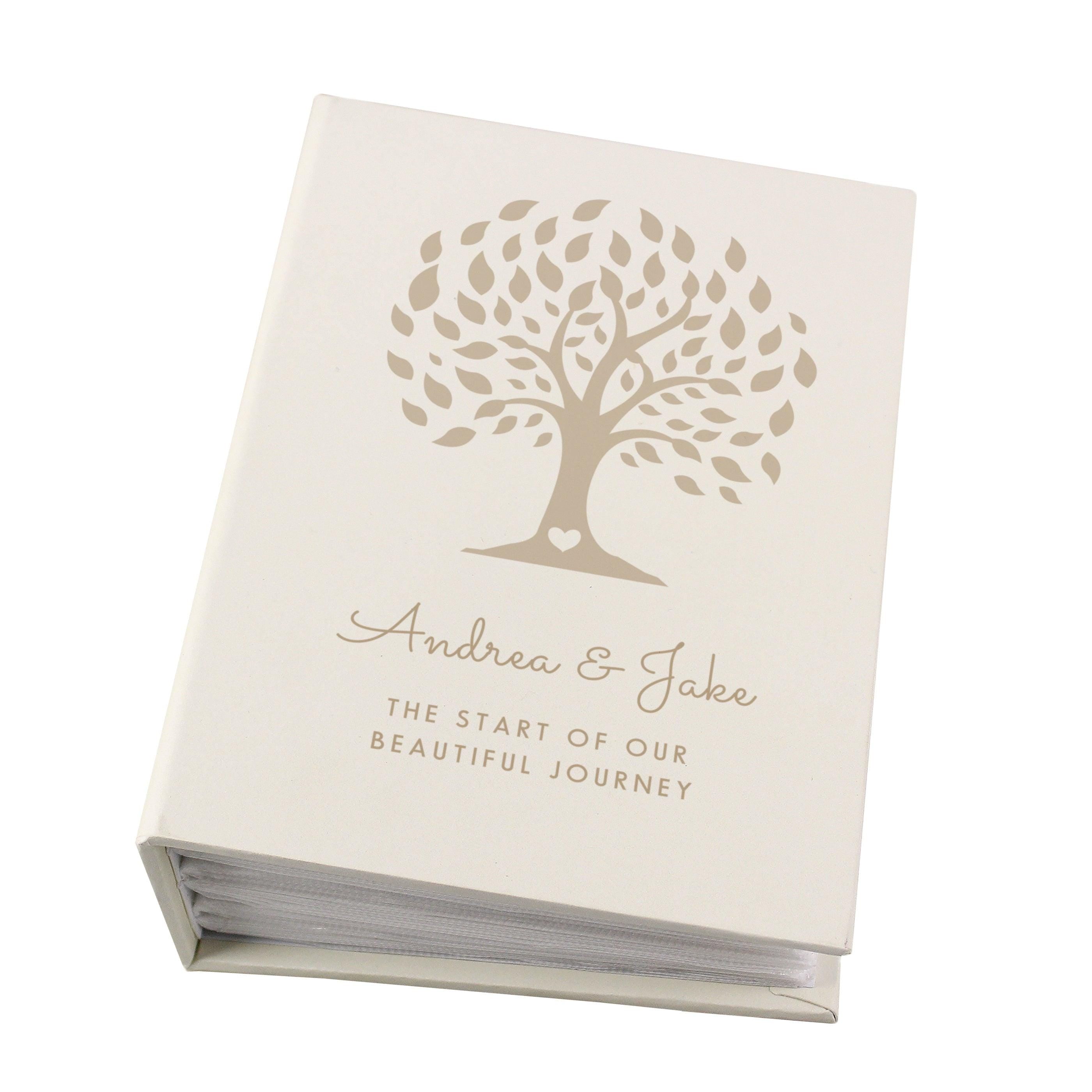 Personalised Family Tree 6x4 Photo Album with Sleeves - Inspired Creative Gifts