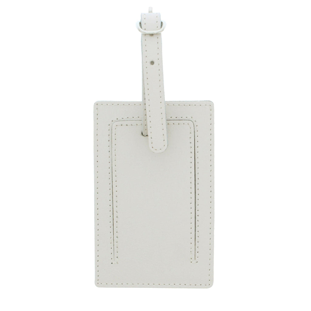Personalised 'Lifetime of Adventures' Cream Luggage Tag - Inspired Creative Gifts