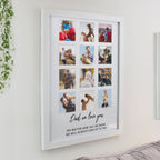 Personalised White Multi Photo Frame - Inspired Creative Gifts