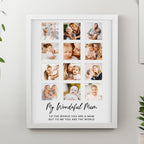 Personalised White Multi Photo Frame - Inspired Creative Gifts