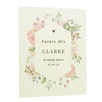 Personalised Floral Watercolour Wedding Planner - Inspired Creative Gifts