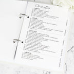 Personalised Floral Watercolour Wedding Planner - Inspired Creative Gifts