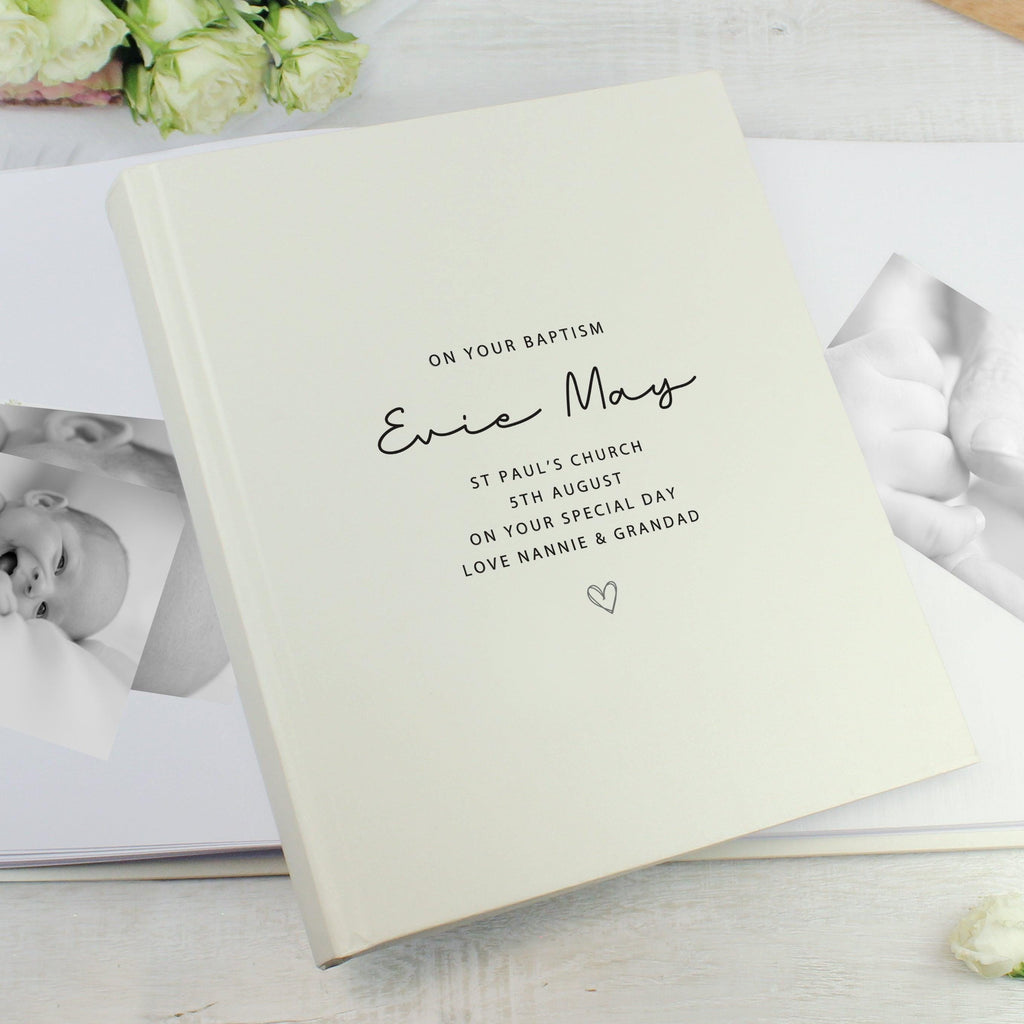 Personalised Traditional Photo Album - Inspired Creative Gifts