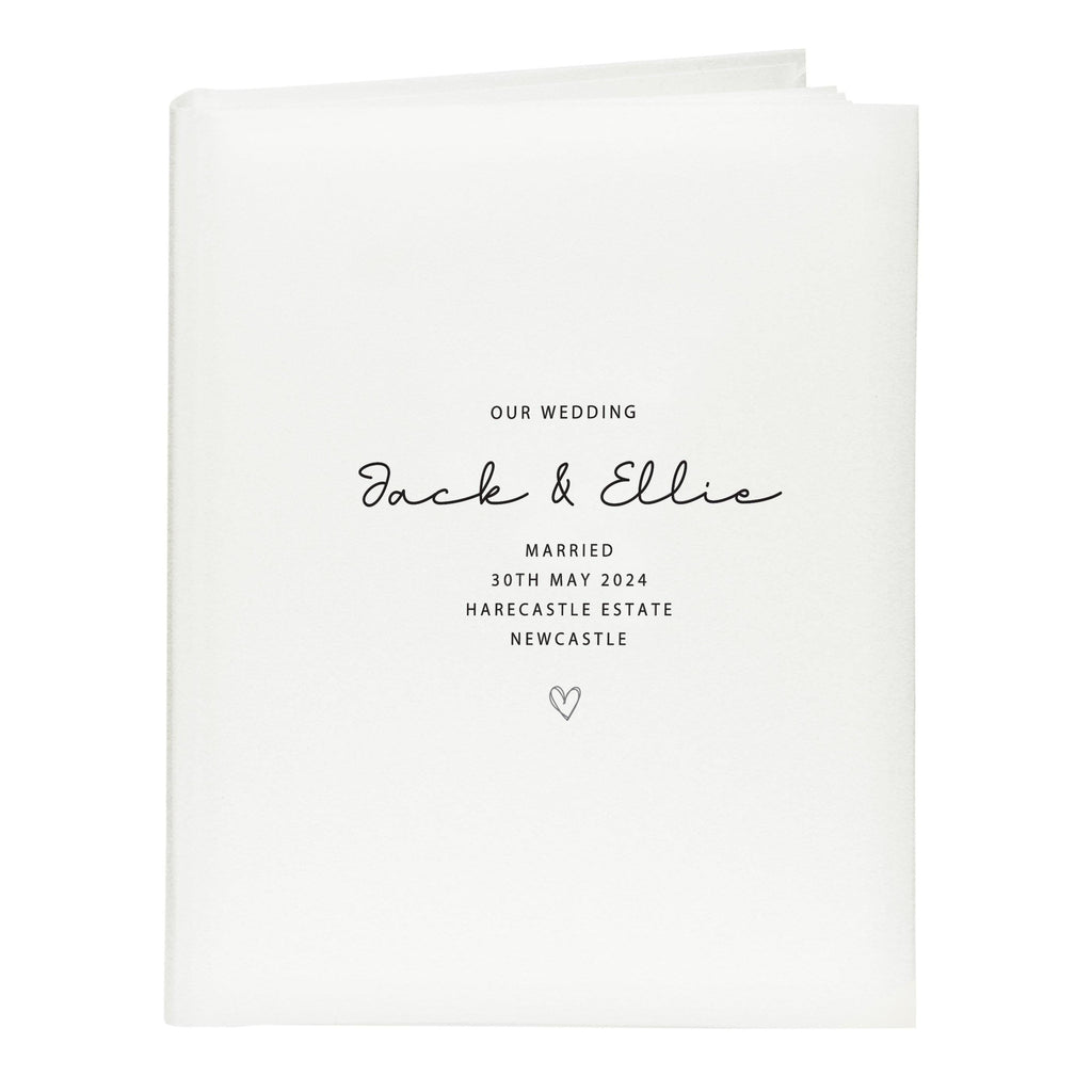 Personalised Traditional Photo Album - Inspired Creative Gifts
