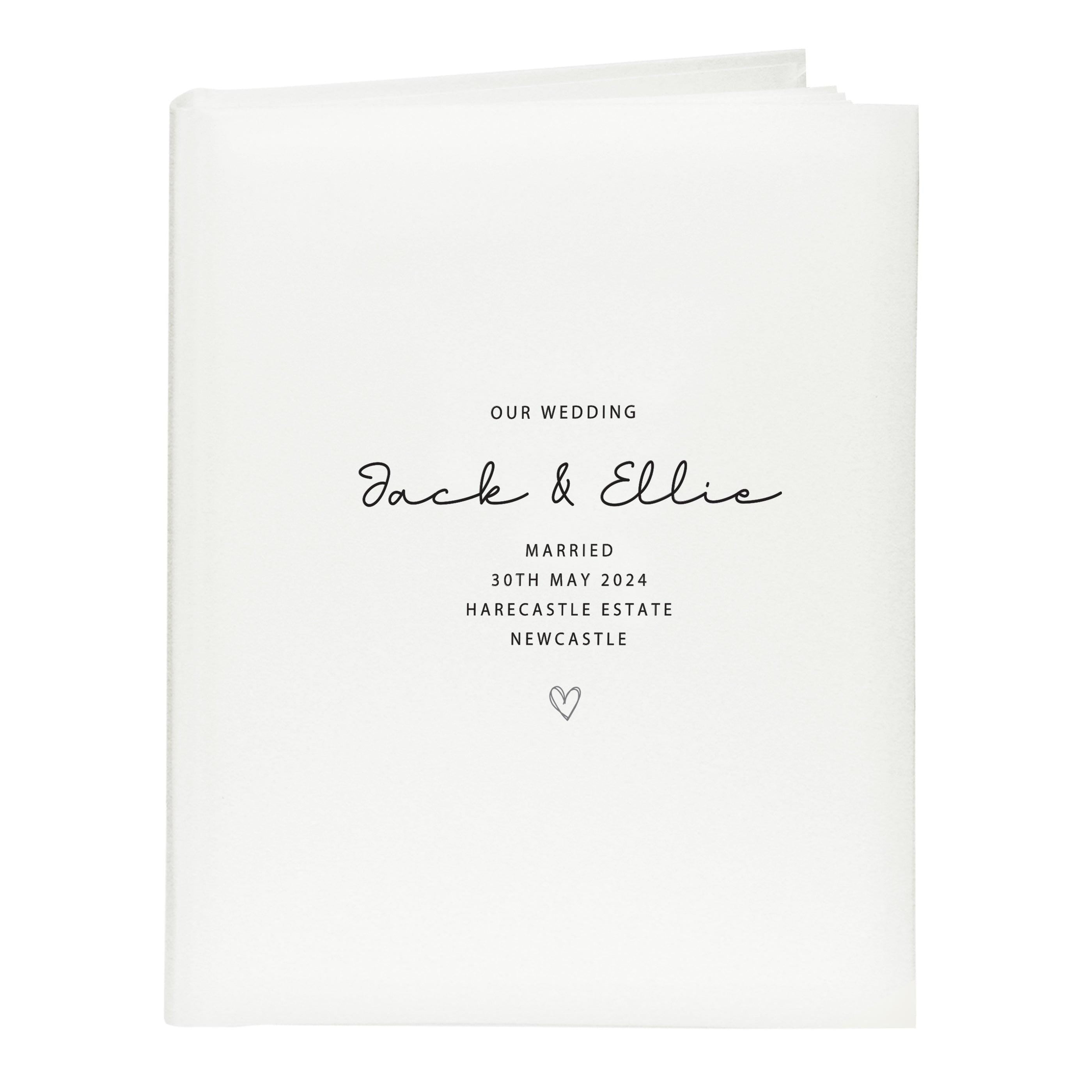 Personalised Traditional Photo Album - Inspired Creative Gifts