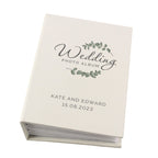 Personalised Botanical Wedding 6x4 Photo Album with Sleeves - Inspired Creative Gifts