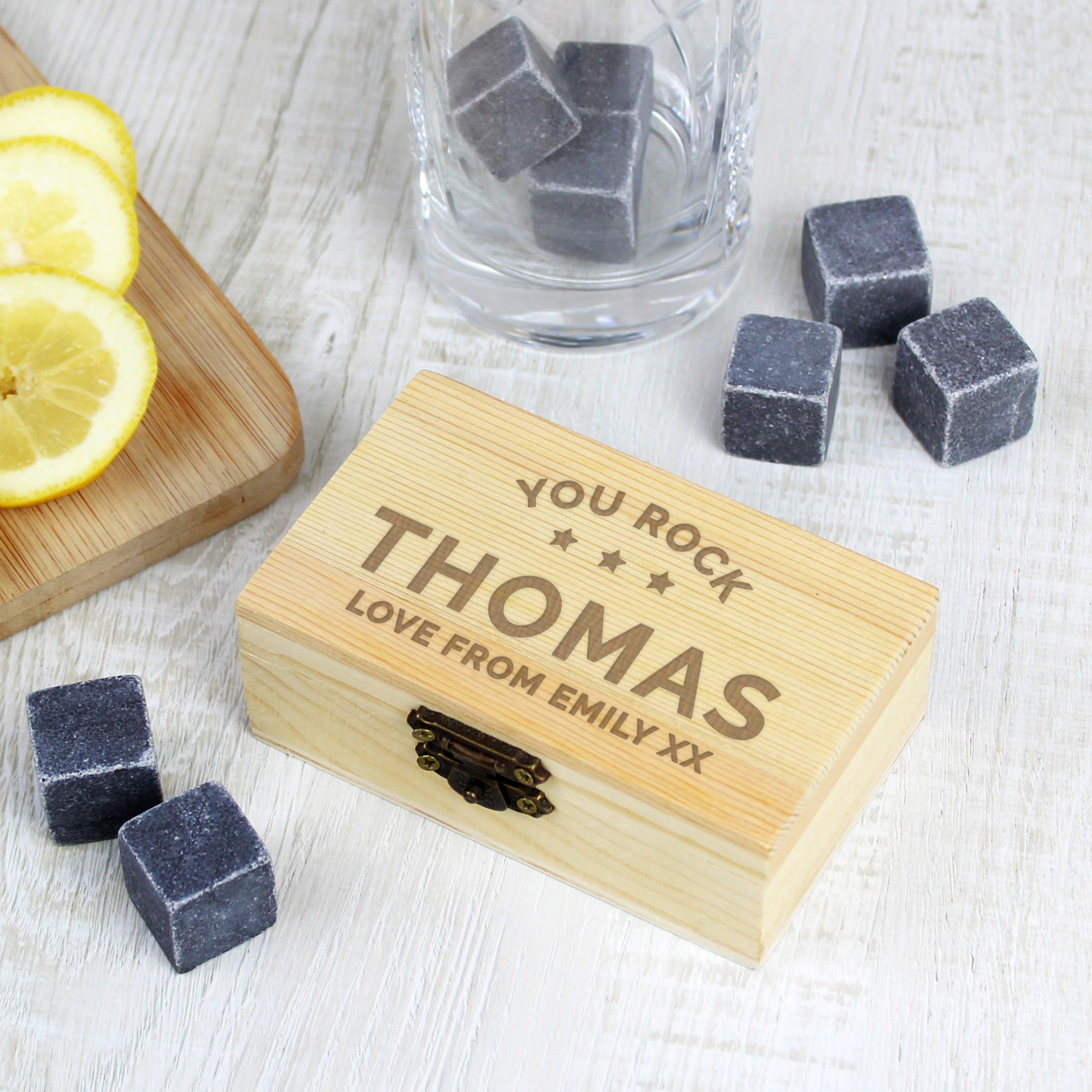 Personalised Stars Free Text Cooling Stones - Inspired Creative Gifts