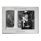Personalised Silver Plated 6x4 Landscape Photo Frame - Inspired Creative Gifts