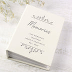 Personalised Floral 6x4 Photo Album with Sleeves - Inspired Creative Gifts