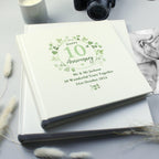 Personalised Botanical Anniversary Photo Album - Inspired Creative Gifts