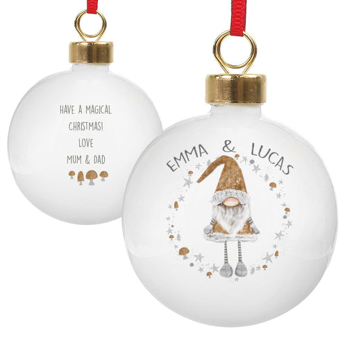 Personalised Christmas Gonk Bauble | Inspired Creative Gifts
