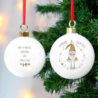 Personalised Christmas Gonk Bauble | Inspired Creative Gifts