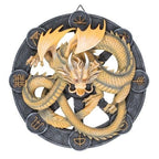 Imbolc Dragon Resin Wall Plaque by Anne Stokes | Inspired Creative Gifts | UK Supplier