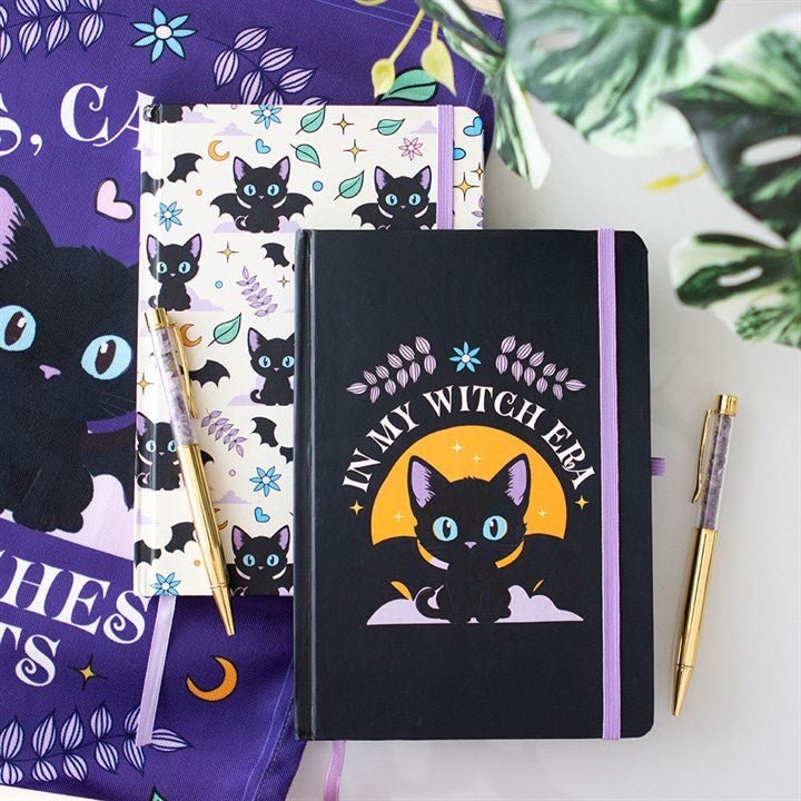 In My Witch Era A5 Notebook with Amethyst Pen | Inspired Creative Gifts | UK Supplier