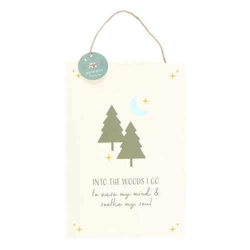 Into the Woods Hanging Sign | Sign | Inspired Creative Gifts