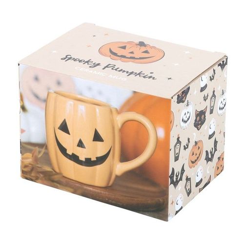 Jack - o' - Lantern Pumpkin Shaped Mug | Inspired Creative Gifts | UK Supplier