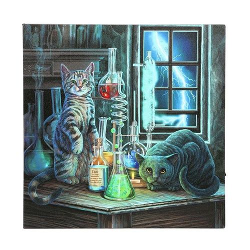 Jekyll and Hyde Light Up LED Canvas Plaque by Lisa Parker | Wall Art | Inspired Creative Gifts