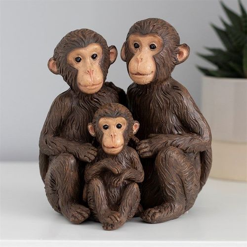 Just The Tree Of Us Monkey Family Ornament | Inspired Creative Gifts | UK Supplier
