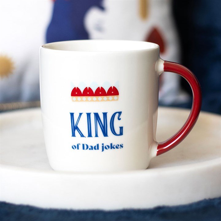 King of Dad Jokes Mug | Inspired Creative Gifts | UK Supplier