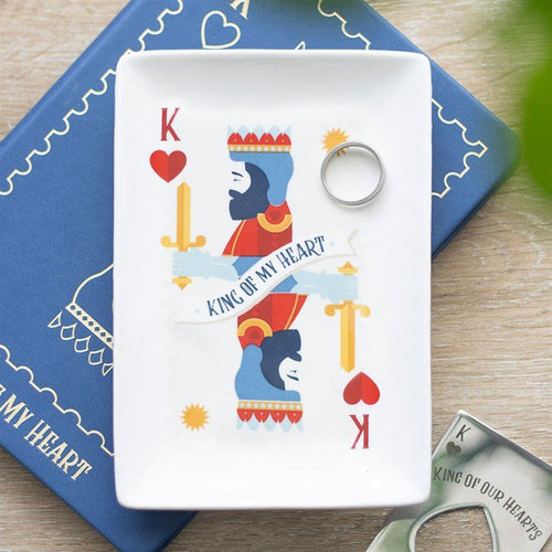 King of My Heart Catch All Dish | Inspired Creative Gifts | UK Supplier
