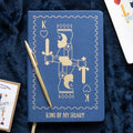King of My Heart Playing Card A5 Notebook | Inspired Creative Gifts | UK Supplier
