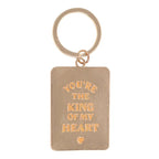 King of My Heart Playing Card Keyring | Inspired Creative Gifts | UK Supplier