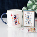King of Our Hearts Mug and Playing Cards Set | Inspired Creative Gifts | UK Supplier