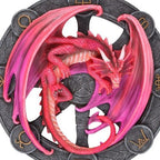 Lammas Dragon Resin Wall Plaque by Anne Stokes | Inspired Creative Gifts | UK Supplier