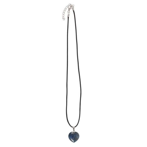 Lapis Lazuli Healing Crystal Heart Necklace | Inspired Creative Gifts | UK Supplier