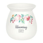 Large Blooming Lovely Wax Melt Burner Gift Set | Inspired Creative Gifts | UK Supplier