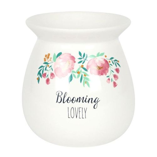 Large Blooming Lovely Wax Melt Burner Gift Set | Inspired Creative Gifts | UK Supplier