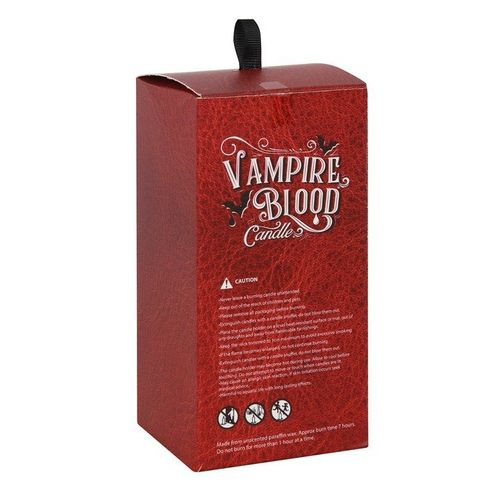 Large Vampire Blood Pillar Candle | Inspired Creative Gifts | UK Supplier