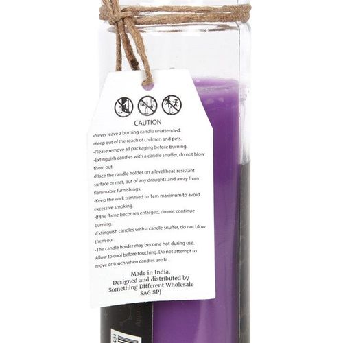 Lavender 'Prosperity' Spell Tube Candle | Inspired Creative Gifts | UK Supplier