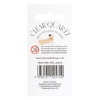 Leave a Little Sparkle Clear Quartz Crystal Keyring | Inspired Creative Gifts | UK Supplier