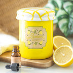 Lemon Curd Jar Oil Burner and Wax Warmer | Inspired Creative Gifts | UK Supplier