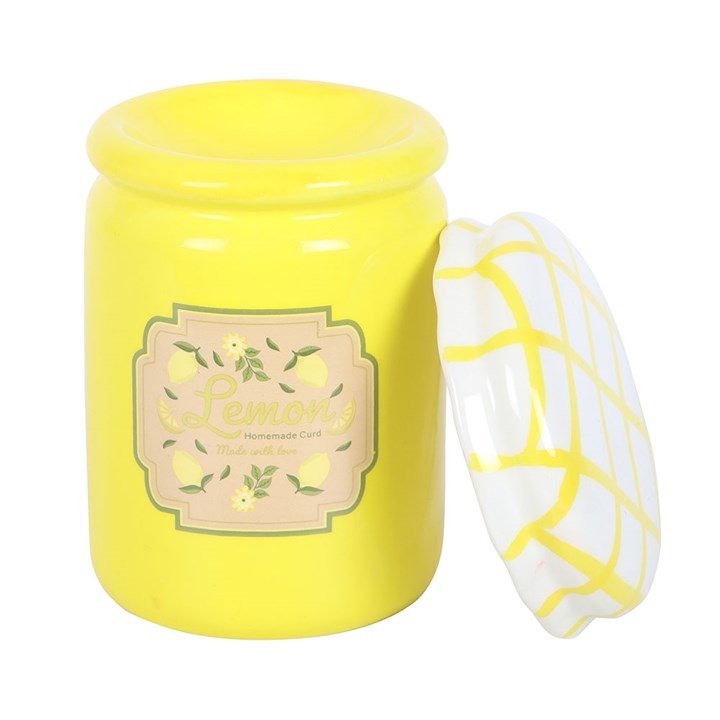Lemon Curd Jar Oil Burner and Wax Warmer | Inspired Creative Gifts | UK Supplier