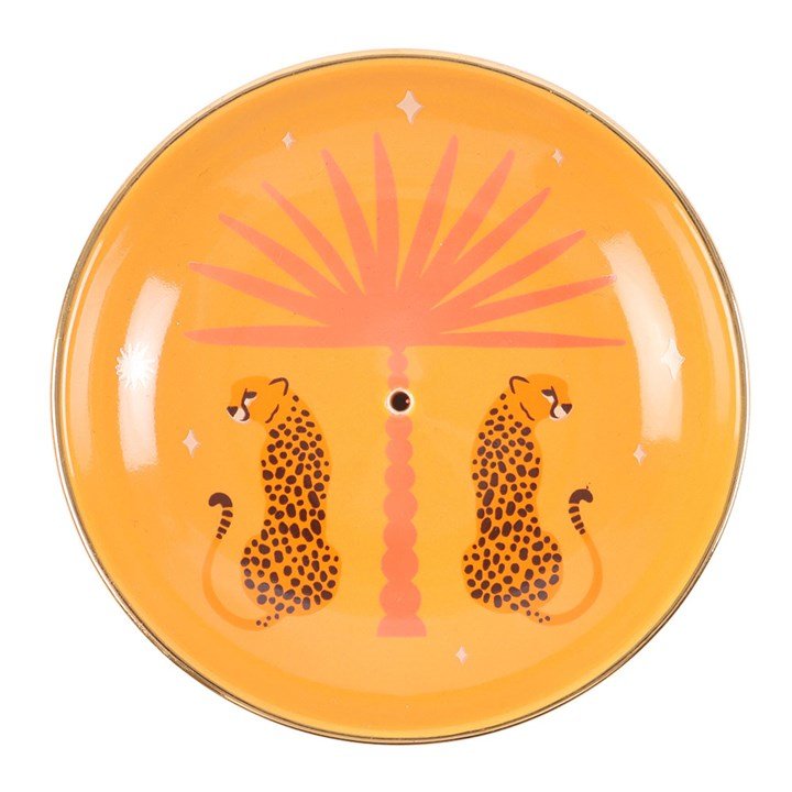 Leopard Palm Incense Holder | Inspired Creative Gifts | UK Supplier