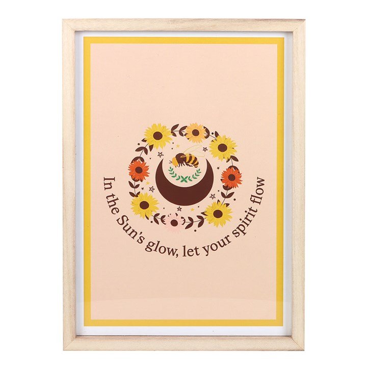 Let Your Spirit Flow Framed Wall Art Print | Inspired Creative Gifts | UK Supplier