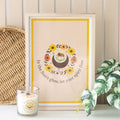 Let Your Spirit Flow Framed Wall Art Print | Inspired Creative Gifts | UK Supplier