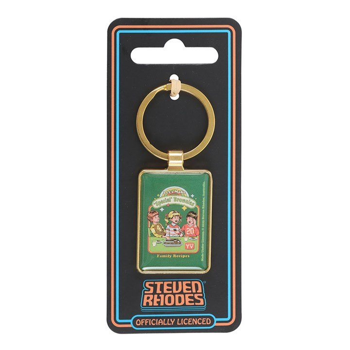 Let's Make Brownies Keyring by Steven Rhodes | Inspired Creative Gifts