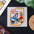Let's Sacrifice Toby Coaster by Steven Rhodes | Inspired Creative Gifts | UK Supplier
