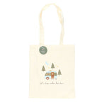 Let's Sleep Under the Stars Caravan Polycotton Tote Bag | Inspired Creative Gifts | UK Supplier
