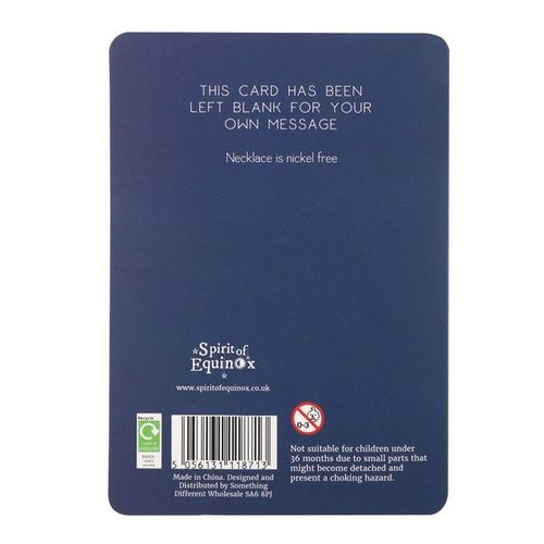 Libra Zodiac Necklace Card | Inspired Creative Gifts | UK Supplier