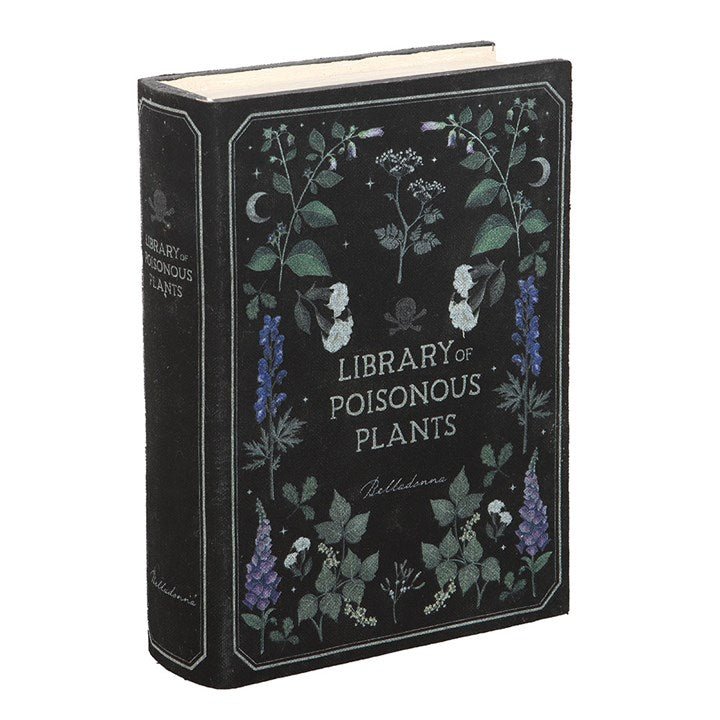 Library of Poisonous Plants Book Shaped Storage Box | Inspired Creative Gifts | UK Supplier